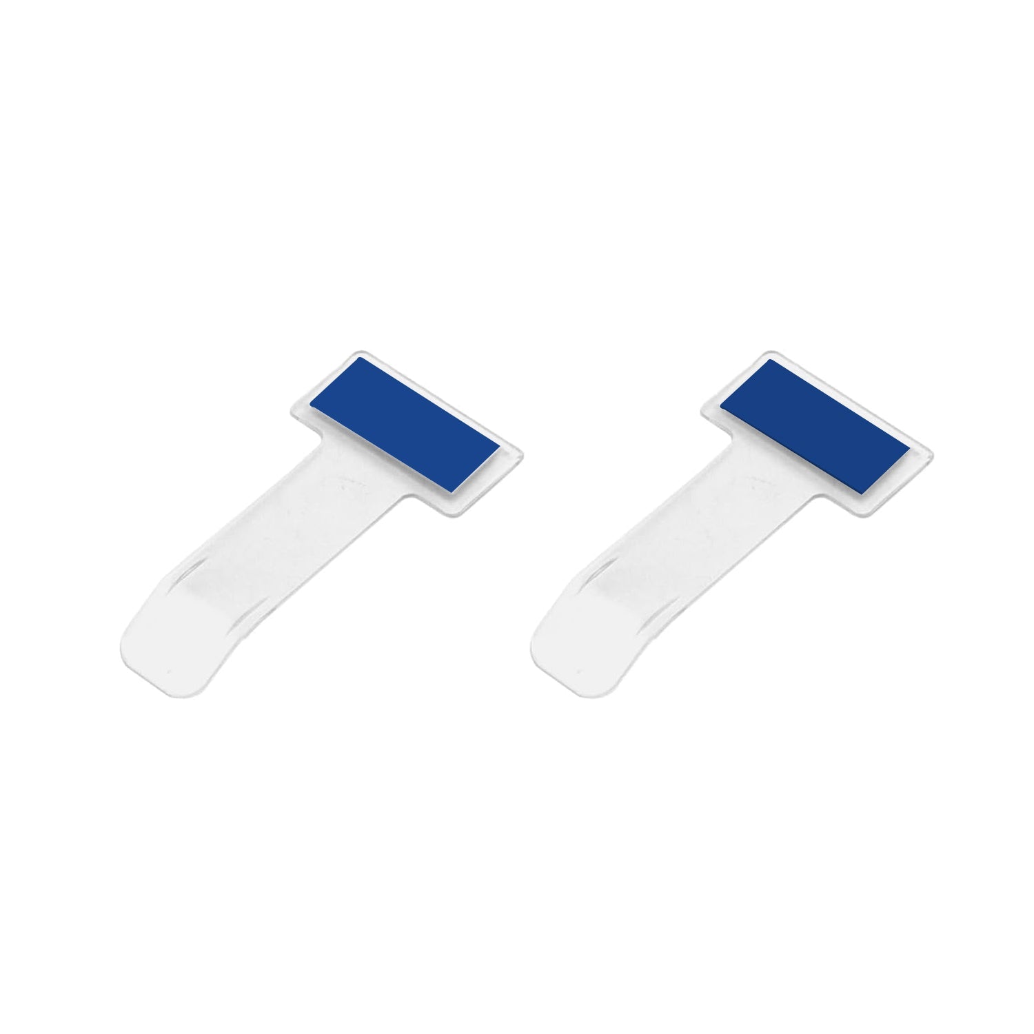 ALVENZA Fastag Holder for Car – Transparent Windscreen Card Stand (2 Pack) | Velvet Wheels