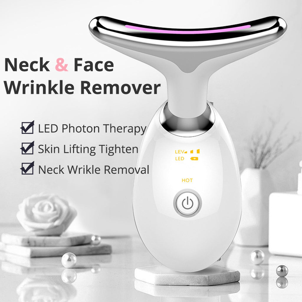 Electric Face Massager LED Photon Wrinkle Remover