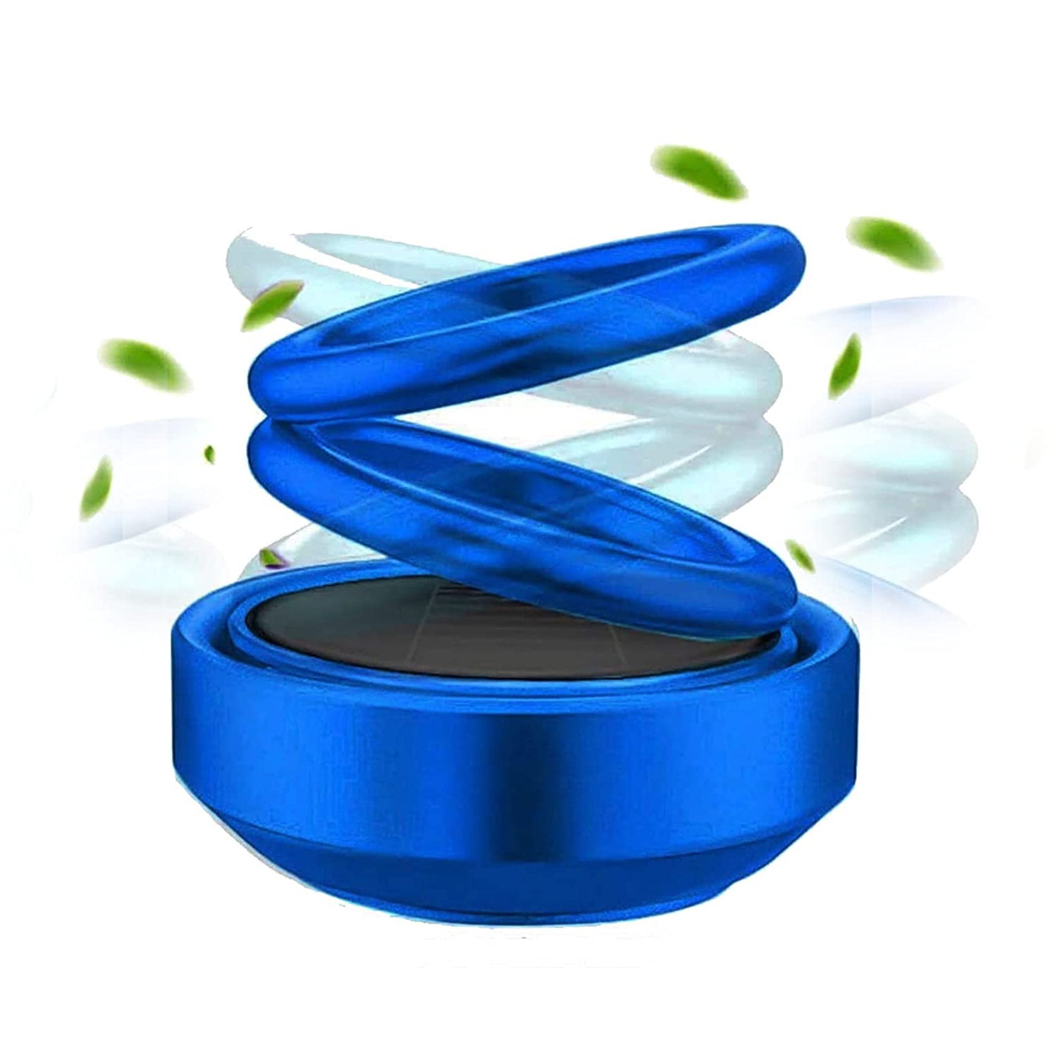 ALVENZA Solar Car Aroma Diffuser – 360° Rotating Fragrance | Velvet Wheels