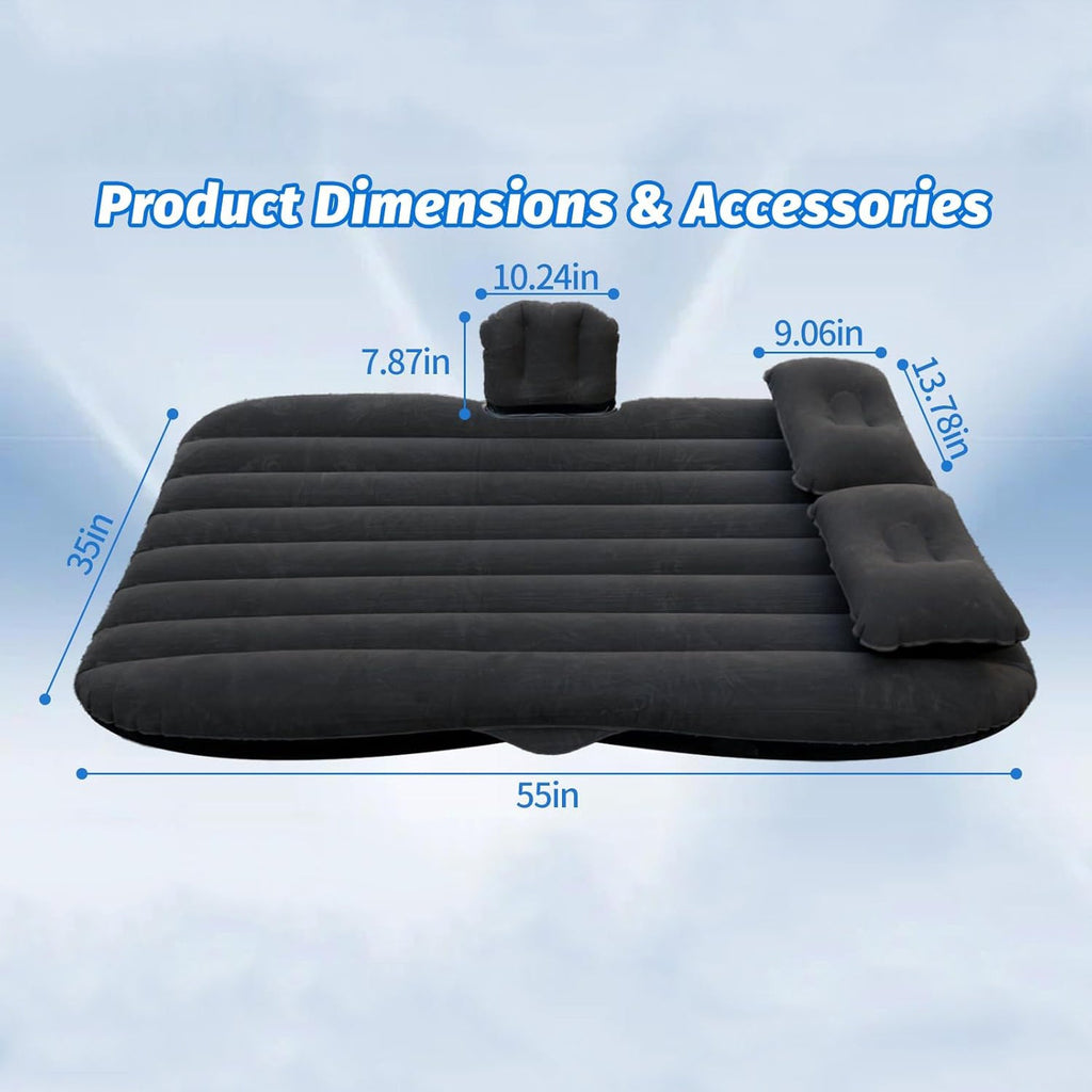ALVENZA Inflatable Car Air Mattress – Comfortable Travel Sleeping Bed, Car Sofa