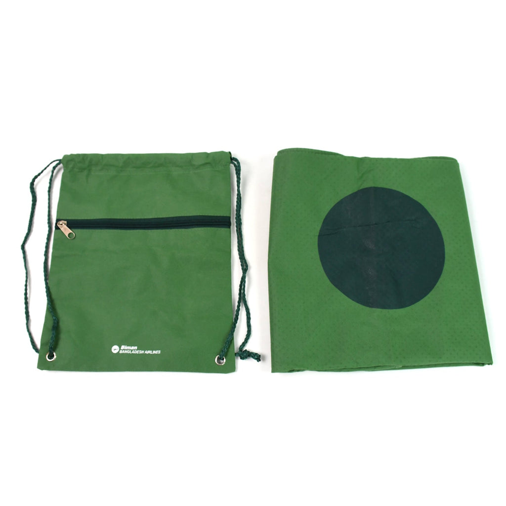 Hajj Kit Bag Musallah & Travel Shoulder Bag | Blessed Trinkets - Back View