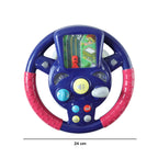 ALVENZA Musical Steering Wheel Toy – Interactive Sound & Light for Toddlers