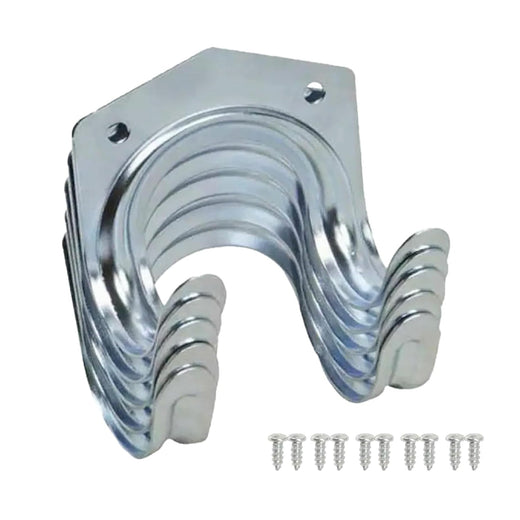Heavy Duty Tool Hanger Hooks – 5-Pack Garage Storage | GlimmerHome