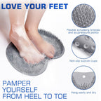 Silicone Foot Scrubber Mat Soft Bristles for Easy Foot Care - Detail View 5