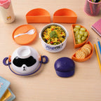 Kids Double Layer Lunch Box The Perfect Food Storage Solution - Detail View 7