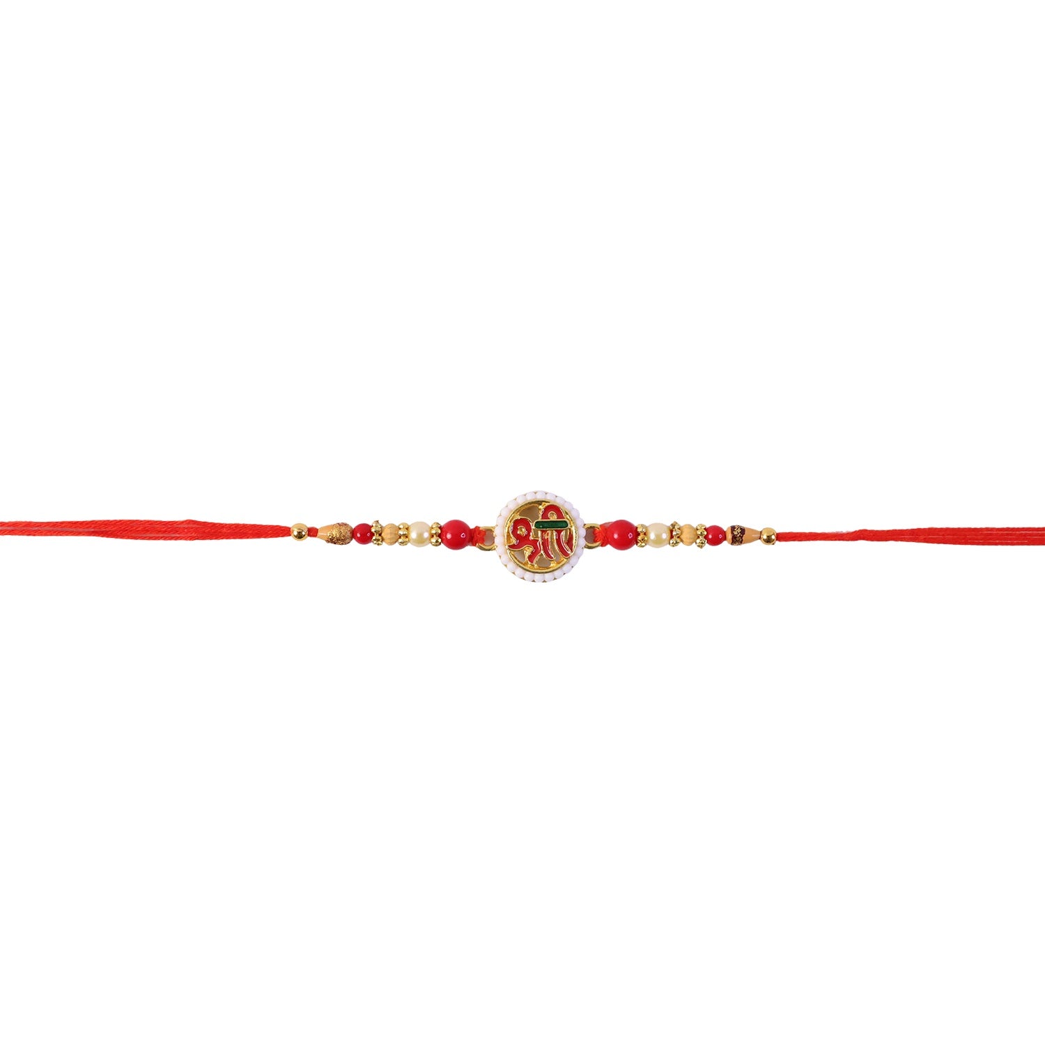 ALVENZA Rakshabandhan Shri Symbol Devnagari Rakhi – Traditional & Designer