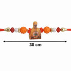 ALVENZA Pramukh Swami Maharaj Devotional Rakhi – Traditional Brother Gift