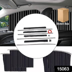 ALVENZA Car Window Sunshade – 4 Pcs Magnetic Set for UV & Privacy | Velvet Wheels