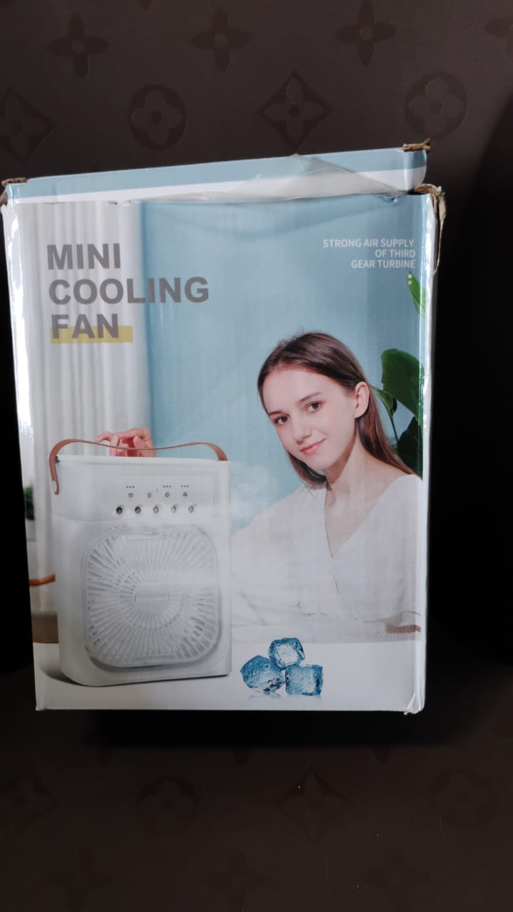 Portable Air Cooler Fan Personal Cooling with 7-Color Light - Detail View 8