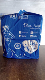 280mm Sanitary Pads – Extra Long, 40-Pack | Beautiful Basics