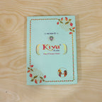 ALVENZA Oval Pink Stone Filigree Rakhi with Red Thread, Roli Chawal Coin and Gift Box Packing