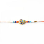 ALVENZA Designer Peacock Rakhi – Elegant Festival Thread for Brother
