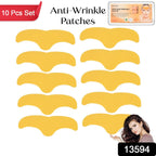 Forehead Wrinkle Patches (10 Pcs) Anti-Aging Pads | GlowForm - Side View