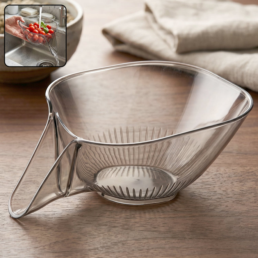 Fruit & Vegetable Washing Strainer Basket Easy, Hygienic Rinsing