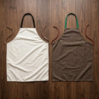 Waterproof Kitchen Apron Adjustable with Pockets for Cooking - Back View