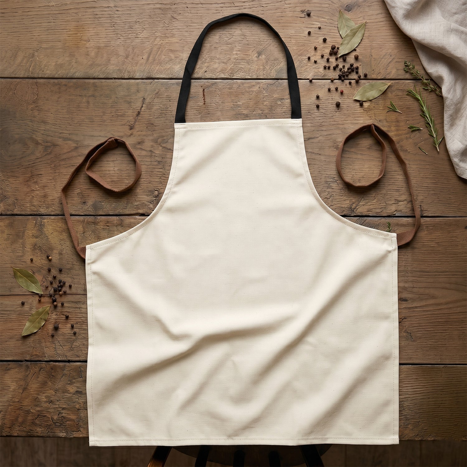 Waterproof Kitchen Apron Adjustable with Pockets for Cooking - Detail View 7