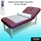 Medical Couch Paper Roll – 61 cm x 40 Meter Hygienic Cover
