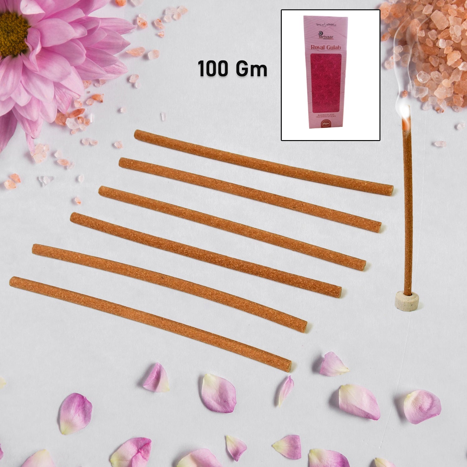 Bela Ke Phool Incense Sticks Premium Agarbatti with Stand | - Detail View 5