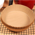 Air Fryer Liners Round Disposable Parchment (50 Pcs) | Dabster - Detail View 7