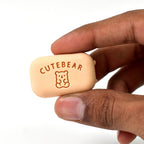 Soap Shaped Erasers Fun, Compact & Reusable Stationery - Back View
