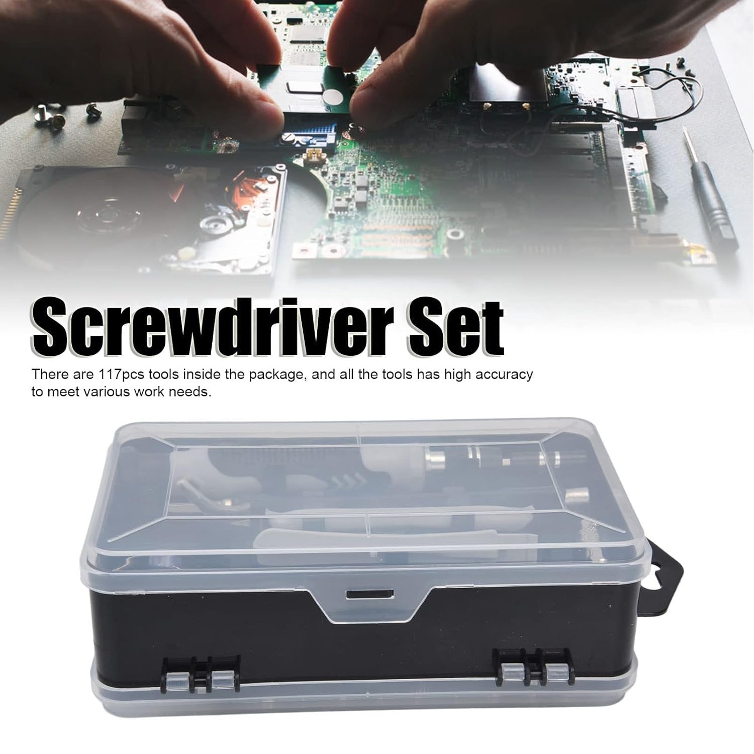ALVENZA Precision Screwdriver Kit – 117-Piece Electronics Repair Set | BoltForce