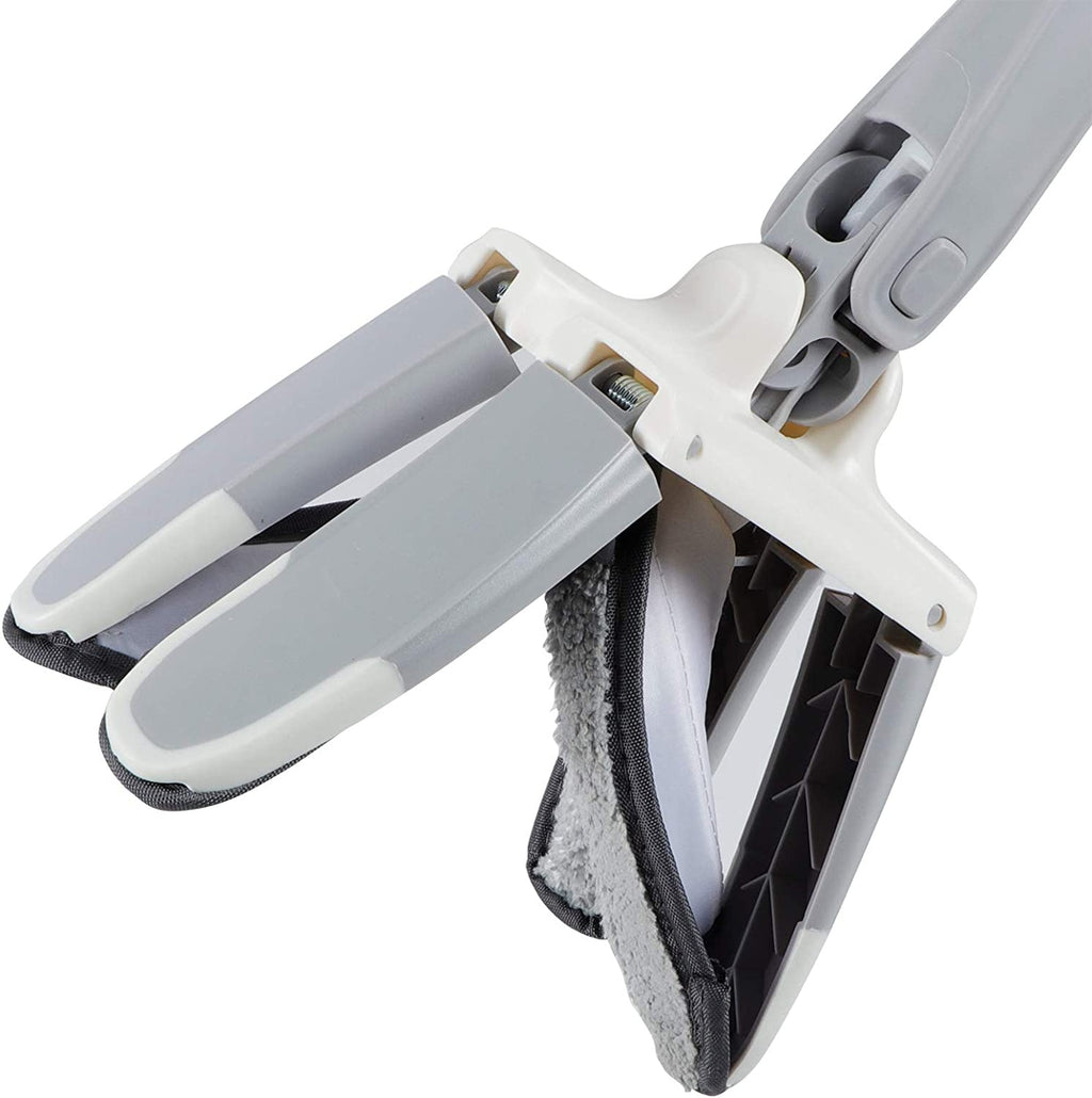 ALVENZA Hands-Free Mop – X-Shape Microfiber Squeeze | Storenzo