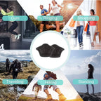Heel Cushion Pads Soft & Protective Shoe Insoles | Velvet Wellness - Front View