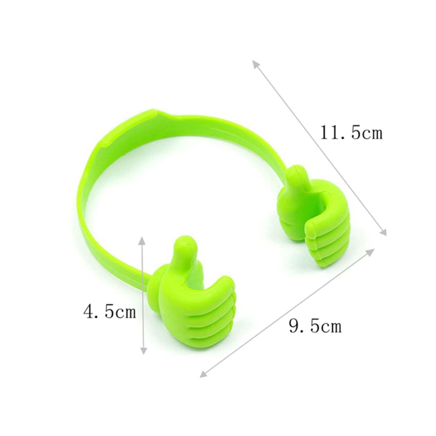 ALVENZA Hand Shape Mobile Stand – 4 Pc Stylish Phone Holder for Desk | PHOBIA