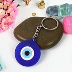 ALVENZA Evil Eye Silicone Keychain – Good Luck Charm | RaceVault