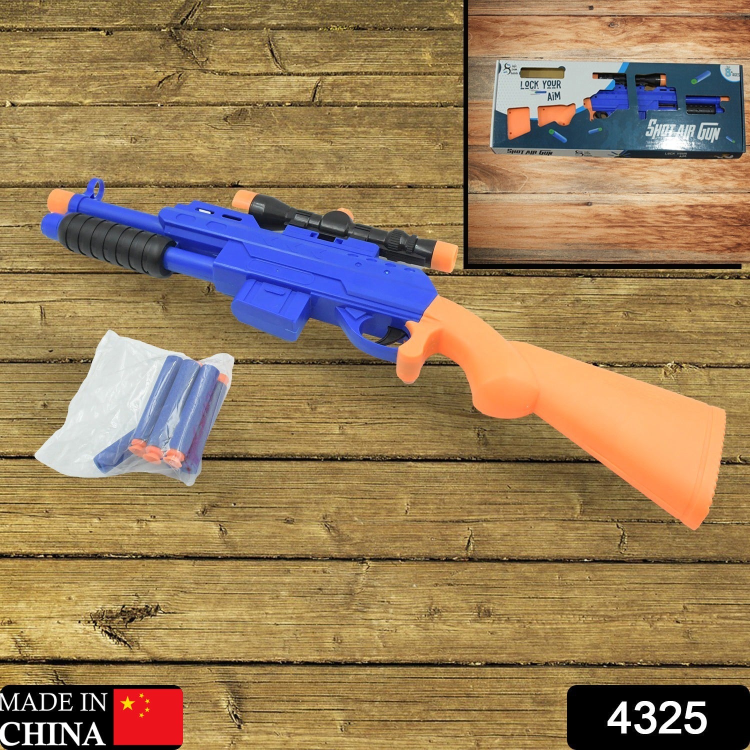 ALVENZA Toy Gun for Kids – 22-Inch Soft Bullet Shooter | Mind Craze