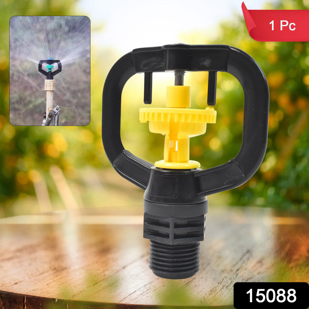 Rotating Sprinkler Nozzle Efficient Garden Watering | Grow Garden Tools - Side View