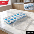 14-Grid Plastic Ice Cube Tray Easy-Release & Multipurpose Use