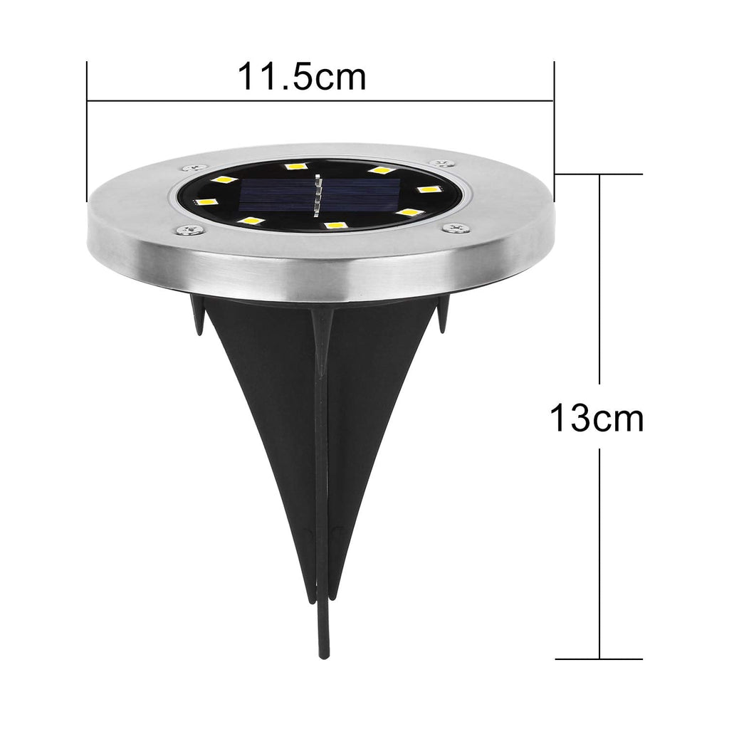 ALVENZA Solar Powered LED Garden Lights – Eco-Friendly Outdoor Pathway Lighting