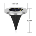 ALVENZA Solar Powered LED Garden Lights – Eco-Friendly Outdoor Pathway Lighting