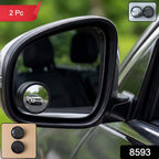 ALVENZA 360° Adjustable Blind Spot Mirror – Wide-Angle Rear View Enhancement
