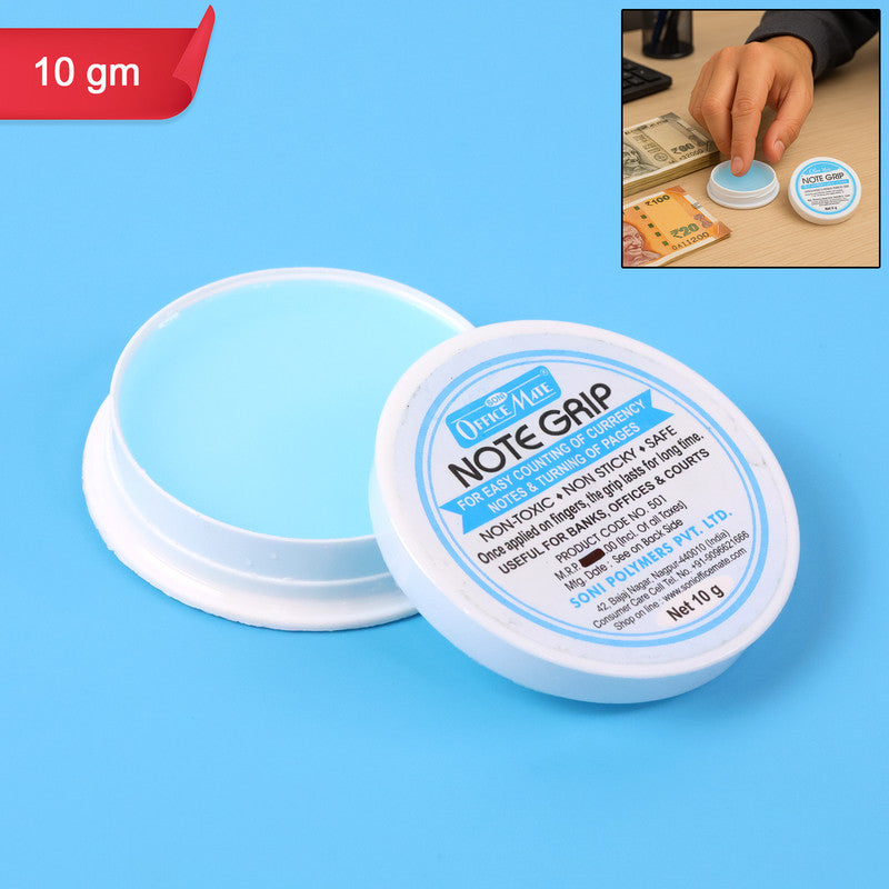 ALVENZA Note Grip 10g – Non-Sticky Gel for Smooth Currency Handling