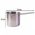 Stainless Steel Deep Frying Pot Compact, Durable & Easy to Use - Detail View 6