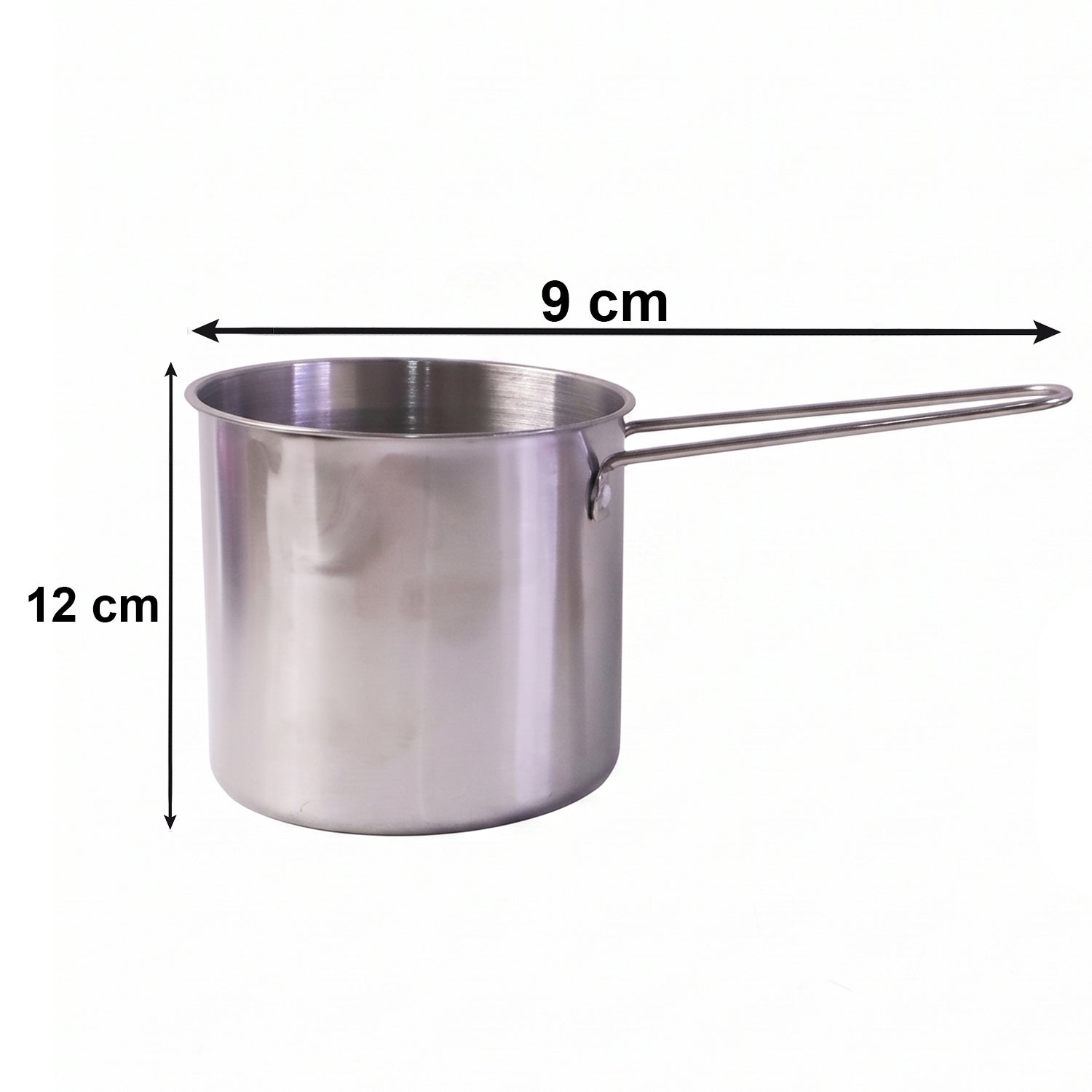 Stainless Steel Deep Frying Pot Compact, Durable & Easy to Use - Detail View 6