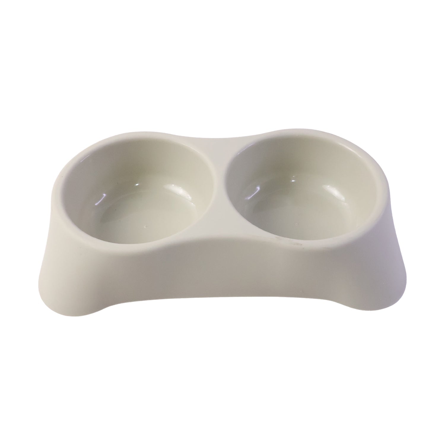 Pet Double Bowl Feeder Anti-Slip Design for Easy Feeding - Detail View 5