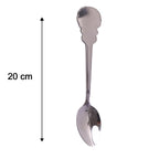 Stainless Steel Dinner Spoon Elegant Carved Handle for Daily Use - Detail View 6