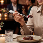 Stainless Steel Dinner Spoon Elegant Carved Handle for Daily Use - Detail View 7