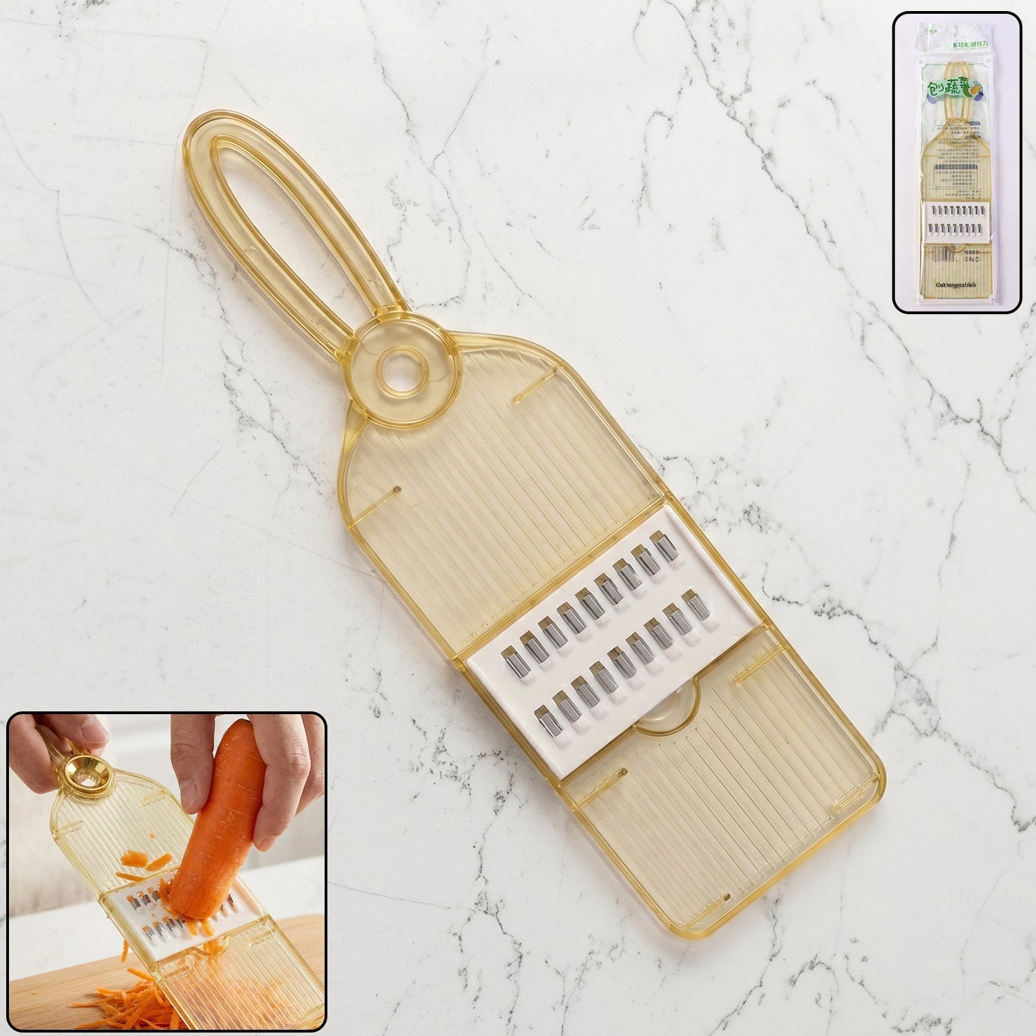 Handheld Vegetable Cutter Quick & Easy Kitchen Chopping Tool