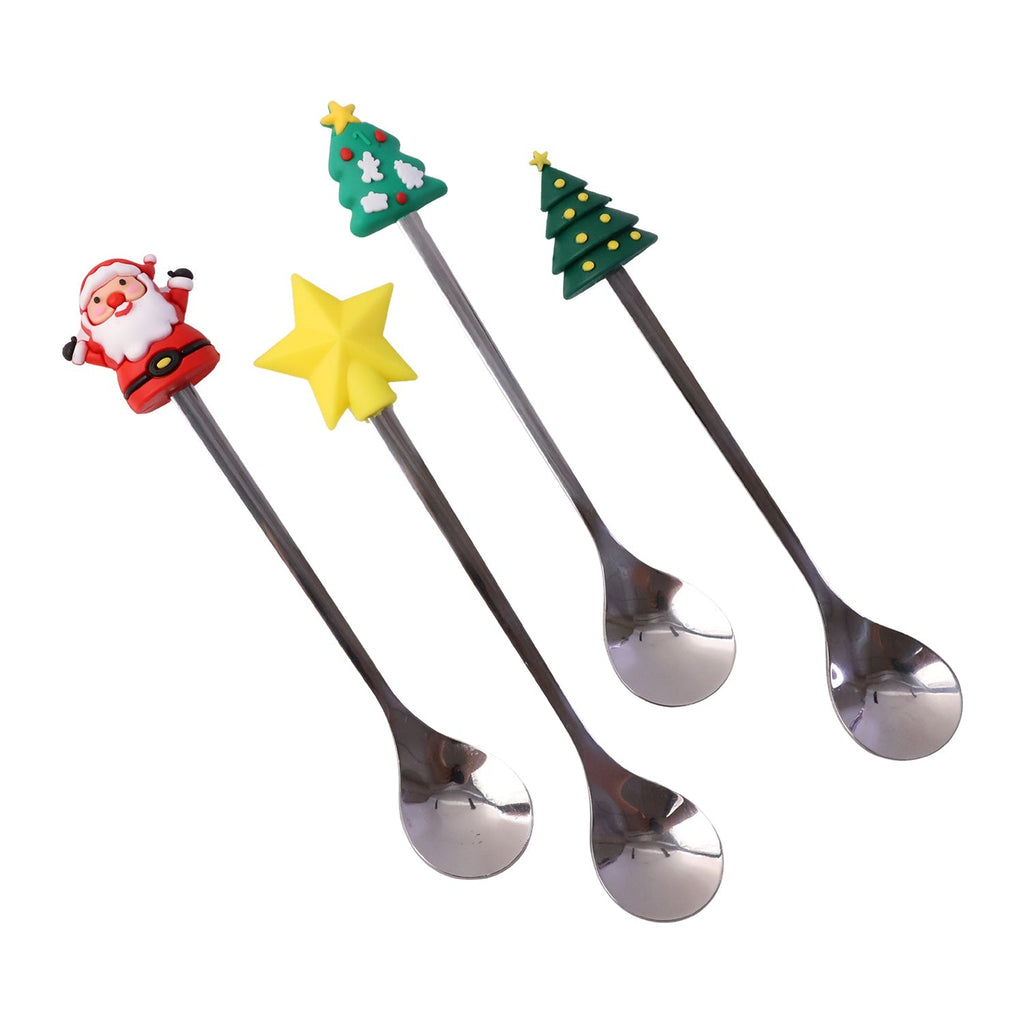 Golden Cartoon Spoon Set Stylish & Durable Tableware for All - Detail View 5