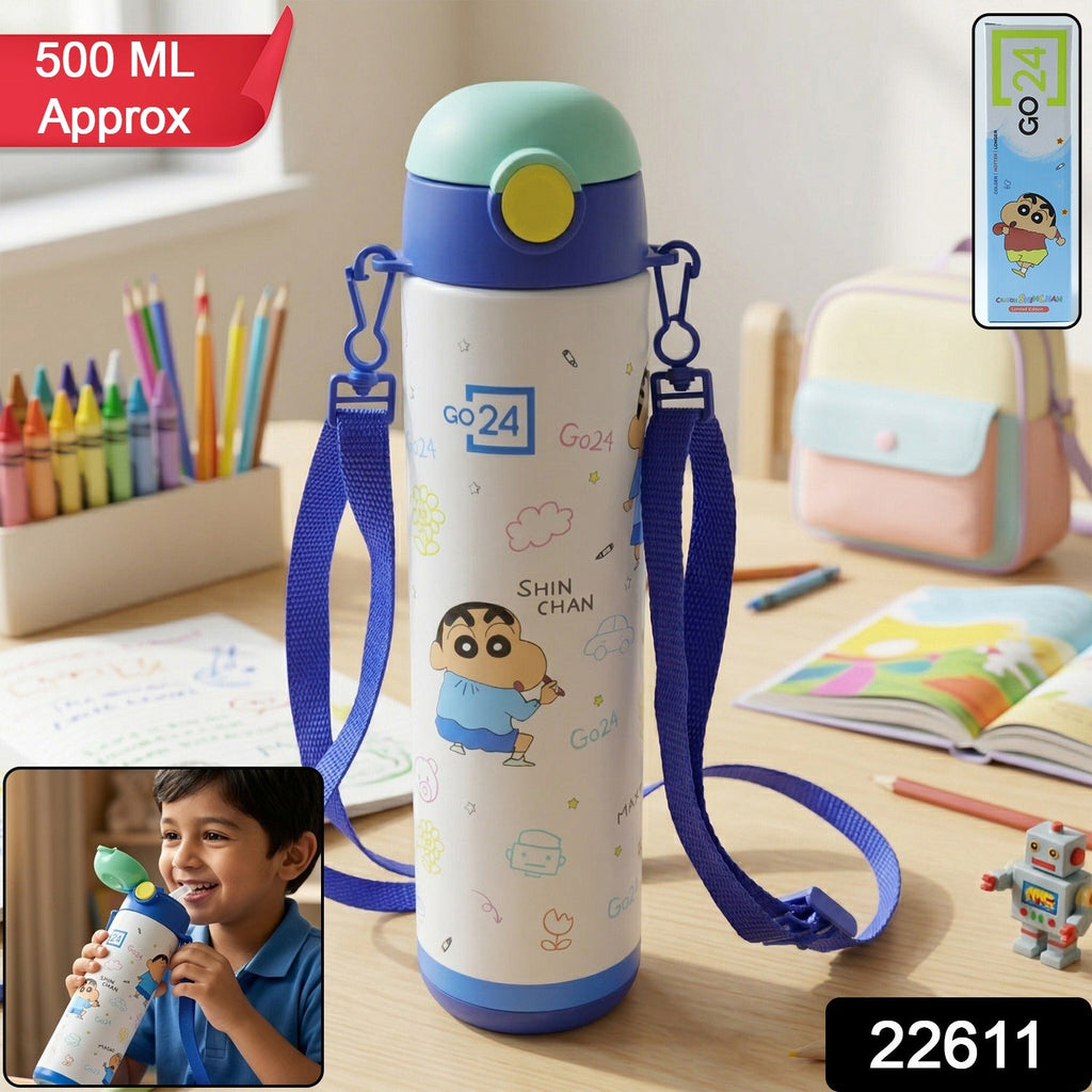 ALVENZA Kids Stainless Steel Water Bottle – Leakproof & Eco-friendly Design