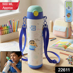 ALVENZA Kids Stainless Steel Water Bottle – Leakproof & Eco-friendly Design