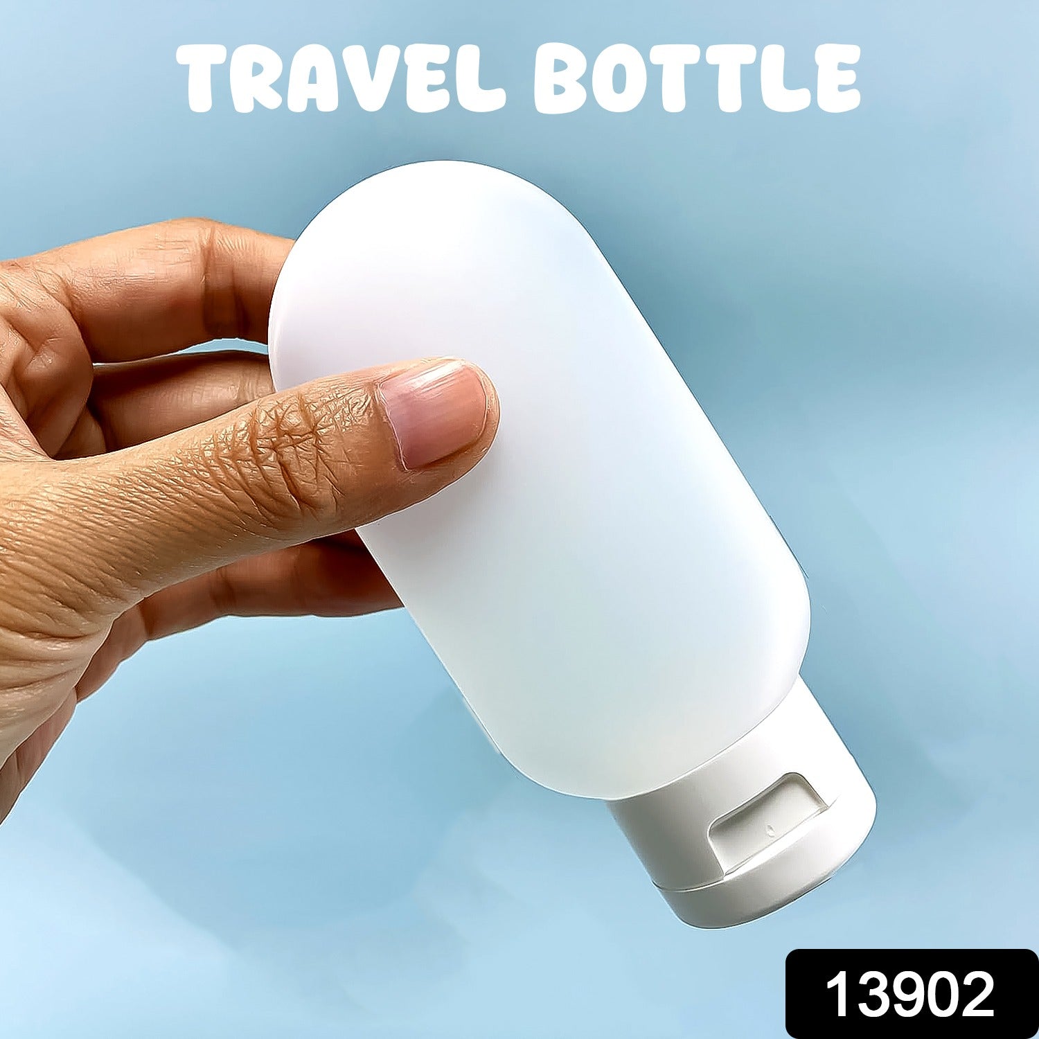 Travel Bottle 60ml Leakproof Toiletry Container | Garden Vera - Side View