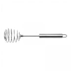 Stainless Steel Large Round Spring Whisk Durable Kitchen Tool - Detail View 5
