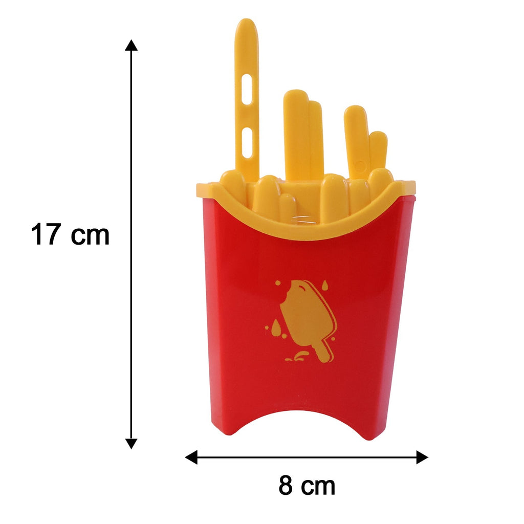 Ice Pop Mould Set Fun French Fries Shape for Summer Treats - Detail View 6
