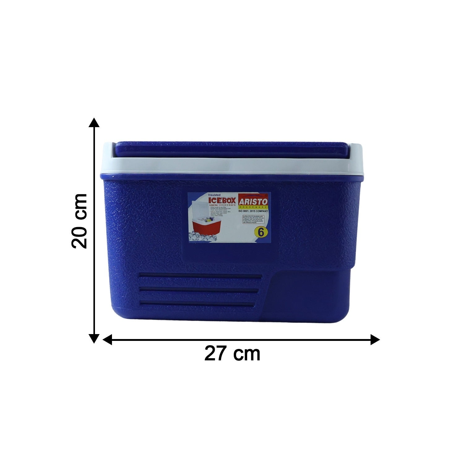 ALVENZA Portable 6L Ice Cooler Box – Keeps Drinks Chilled Outdoors