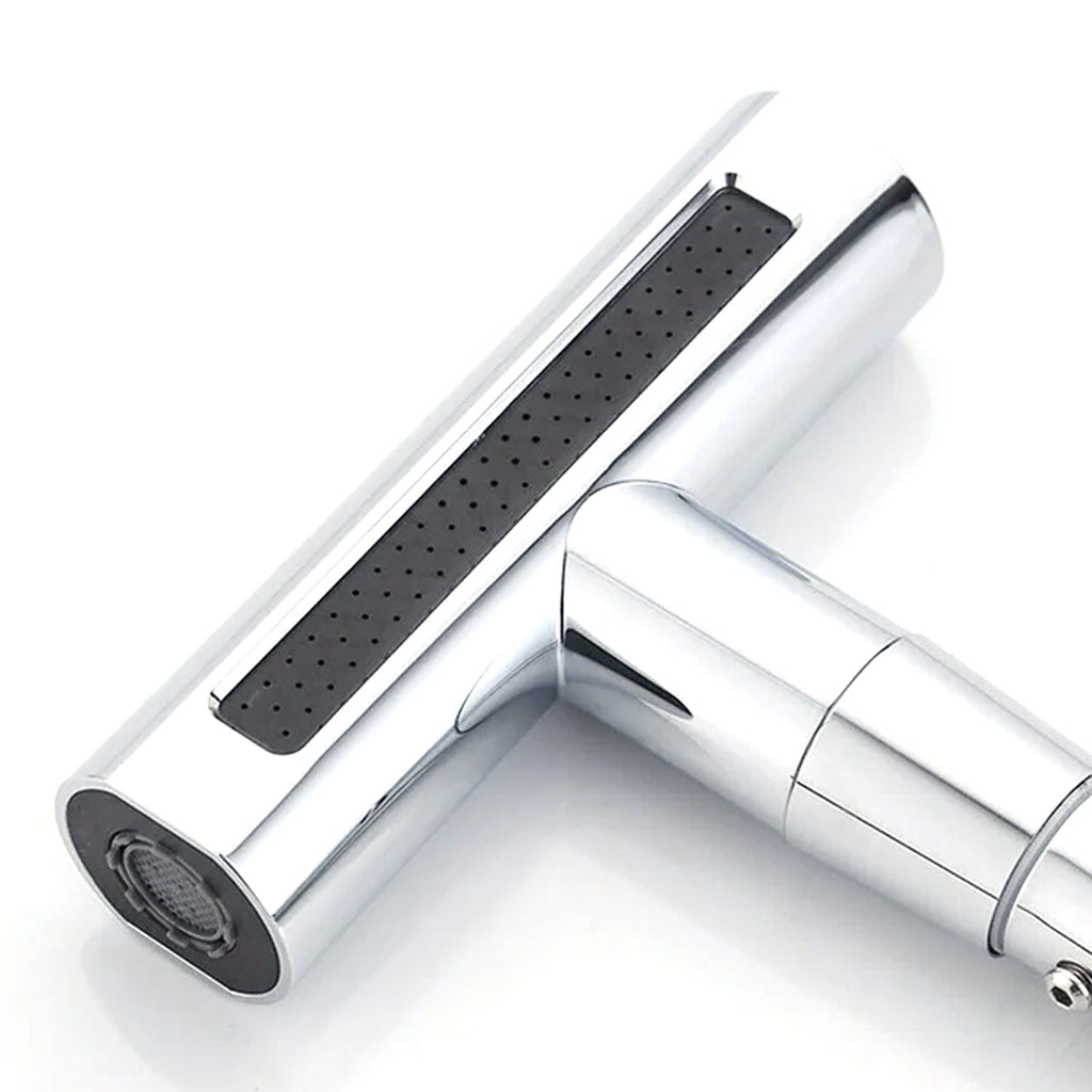 ALVENZA Kitchen Faucet Extender – 360° Rotating Waterfall | Mist & Relax